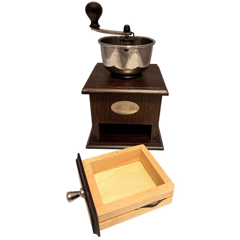 Peugeot Bresil Coffee Mill Walnut Manual Burr Grinder France - Picture 6 of 8